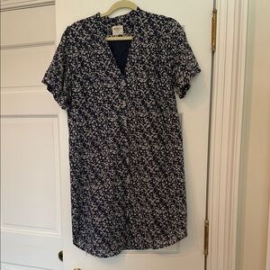 Floral Navy Dress